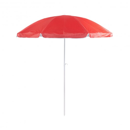 Custom Logo Beach Umbrella Red